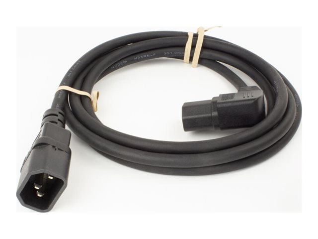POWERCORD C14-C15 R ANG 1.20M. 1 stk