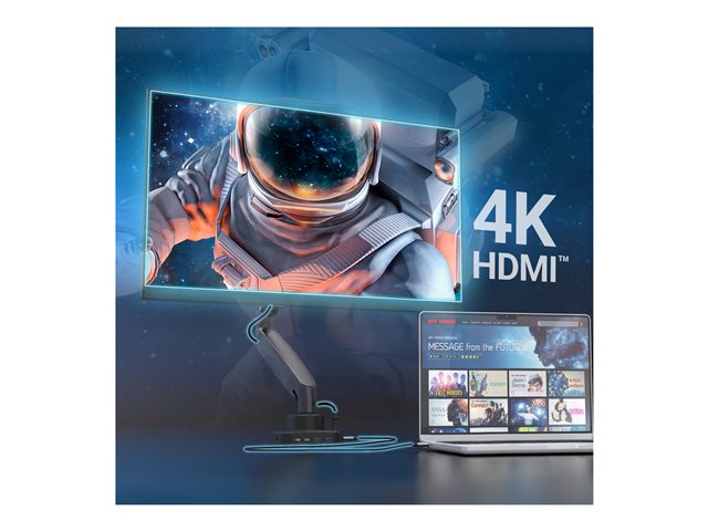 ERGONOMIC MONITOR MOUNT DOCK MOUNT WITH