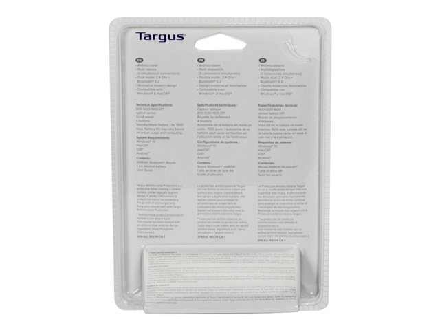 Targus Antimic. Compact Dual Mode Mouse