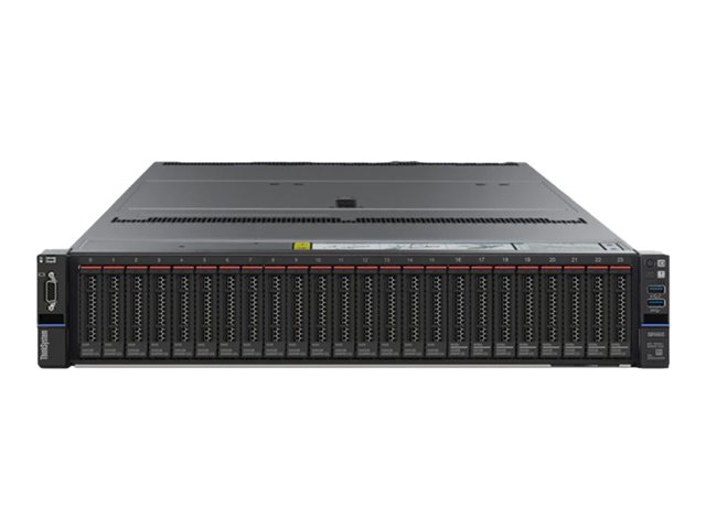 Lenovo ThinkSystem SR665 7D2V - Server - rack-mountable 2U - 2-way - 1 x EPYC 7303 / up to 3.4 GHz - RAM 32 GB - SAS - hot-swap 2.5\" bay(s) - no HDD - Matrox G200 - no OS - monitor: none