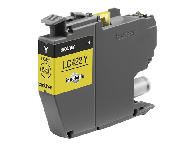 Brother LC422Y - Yellow - original - ink cartridge - for Brother MFC-J5340DW, MFC-J5340DWE, MFC-J5345DW, MFC-J5740DW, MFC-J6540DW, MFC-J6940DW
