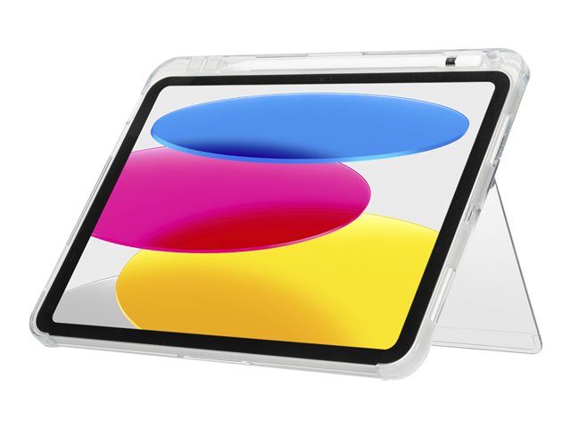Targus Click-In - Back cover for tablet - kickstand - clear - for Apple 10.9-inch iPad (10th generation)