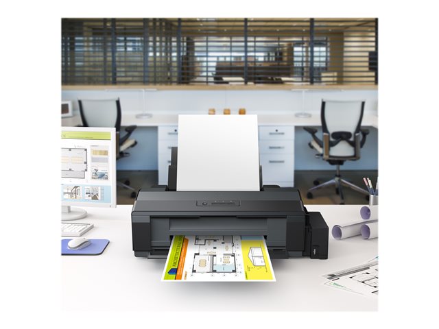 Epson EcoTank ET-14000 - Printer - colour - ink-jet - refillable - A3 - 5760 x 1440 dpi - up to 15 ppm (mono) / up to 5.5 ppm (colour) - capacity: 100 sheets - USB