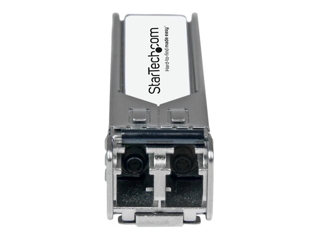 StarTech.com HPE JD092B Compatible SFP+ Module, 10GBASE-SR, 10GbE Multi Mode (MMF) Fiber Optic Transceiver, 10GE Gigabit Ethernet SFP+, LC Connector, 300m, 850nm, DDM, HPE 5120, 55005810 - Lifetime Warranty (JD092B-ST) - SFP+ transceiver module (equivalent to: HPE JD092B) - 10GbE - 10GBase-SR - LC multi-mode - up to 300 m - 1310 nm
