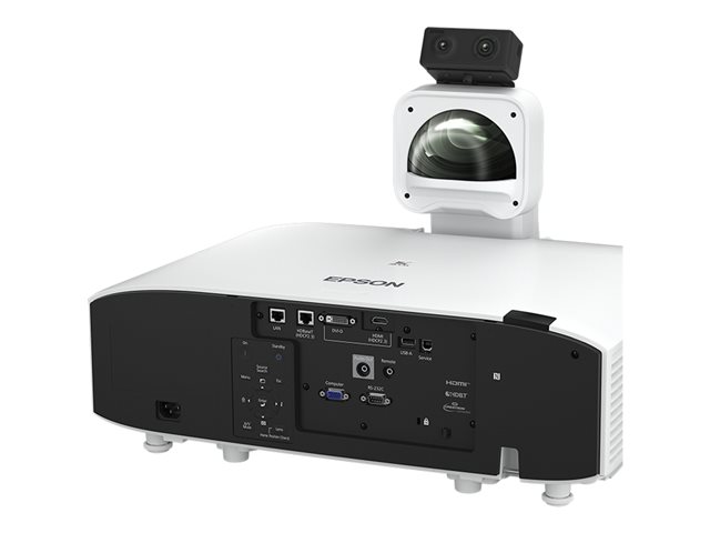 Epson EB-PU1008W - 3LCD projector - 8500 lumens (white) - 8500 lumens (colour) - WUXGA (1920 x 1200) - 16:10 - 1080p - LAN - white