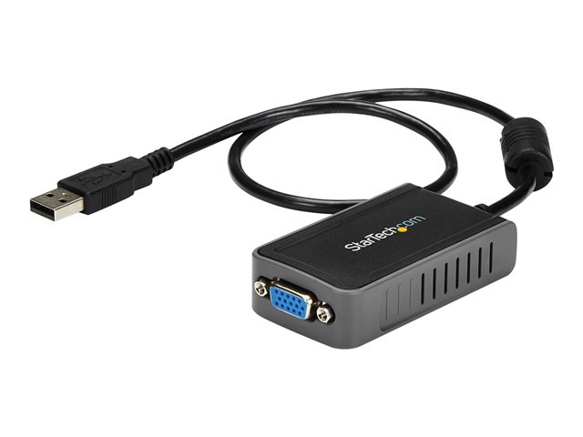 StarTech.com USB to VGA Adapter - 1440x900 - Adapter - TAA Compliant - USB male to HD-15 (VGA) female - 7.5 cm - grey - for P/N: MXT101MM