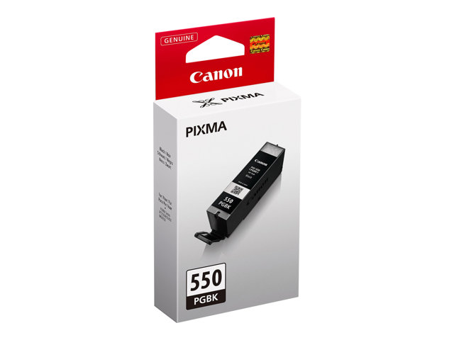 Canon PGI-550PGBK - 15 ml - black - original - ink tank - for PIXMA iP7250, iP8750, iX6850, MG5550, MG5650, MG6450, MG6650, MG7150, MG7550, MX725, MX925