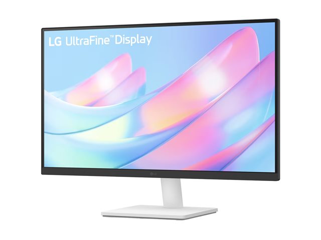 LG UltraFine 27US500-W - LED monitor - 27\" - 3840 x 2160 4K UHD (2160p) @ 60 Hz - IPS - 300 cd/m² - 1000:1 - HDR10 - 5 ms - 2xHDMI, DisplayPort