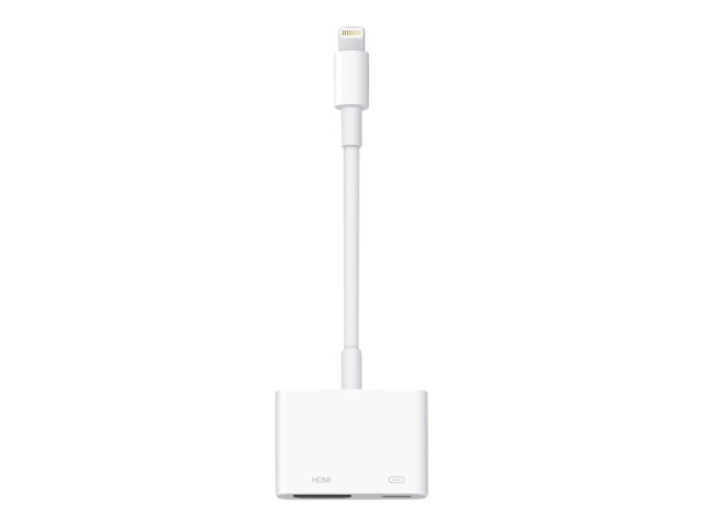 Apple Lightning Digital AV Adapter - Lightning cable - Lightning male to HDMI, Lightning female