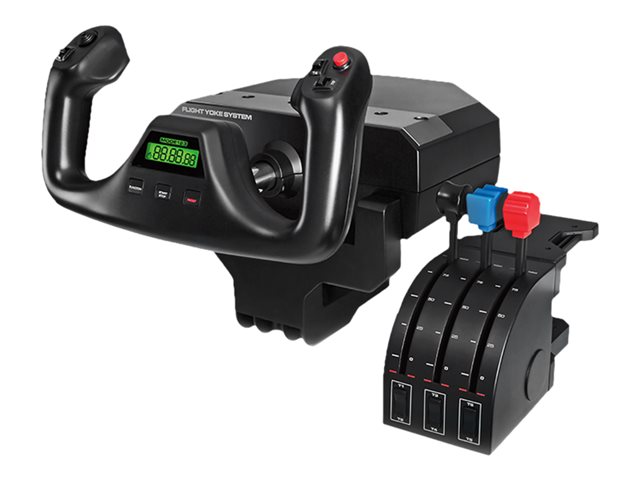 Logitech Flight Yoke System - Yoke and throttle - wired - for PC