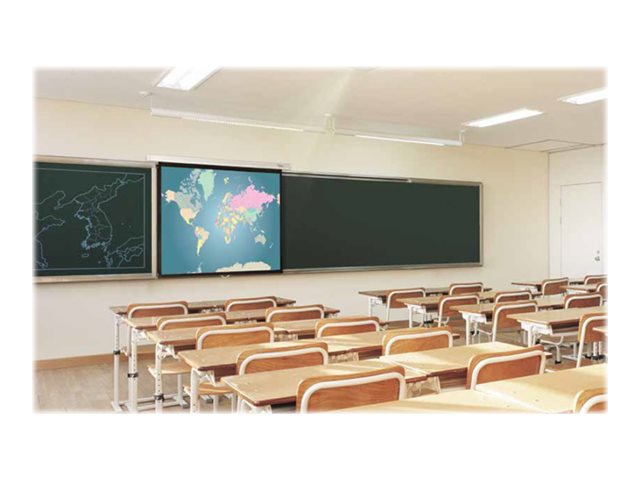Optoma DS-9106MGA - Projection screen - 106\" (268 cm) - 16:9 - Matte White - for Optoma H185X, HZ40STx