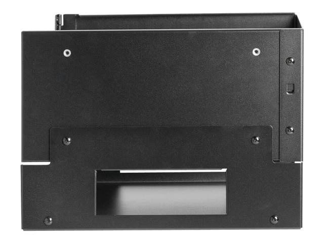 Tripp Lite 4U Wall-Mount Bracket with Shelf for Small Switches and Patch Panels, Hinged - Rack mount shelf - hinged - wall mountable - black - 4U - 19\"
