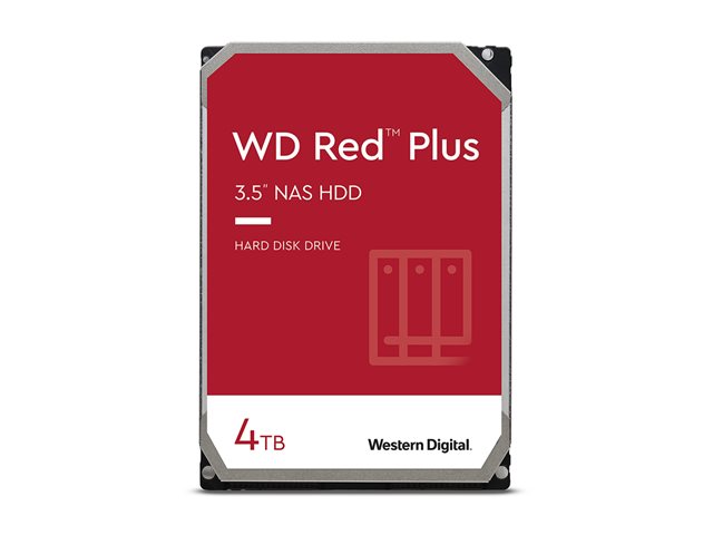 HDD Red Plus 4TB 3.5 SATA 128MB