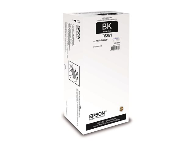Epson T8391 - XL - black - original - ink pack - for WorkForce Pro WF-R8590