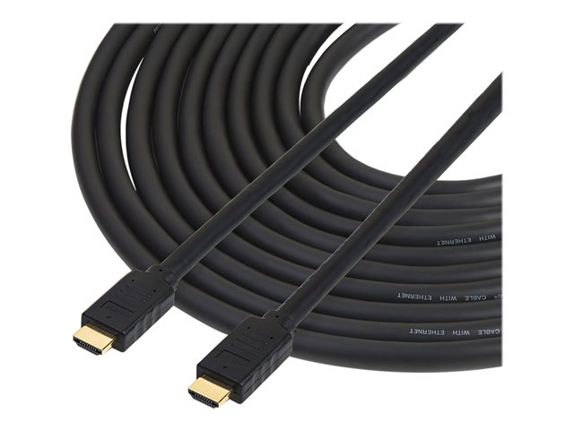 StarTech.com  HDMI cable - HDMI (M) to HDMI (M) - 15 m - 4K support - for P/N: ST122HD202, ST124HD202