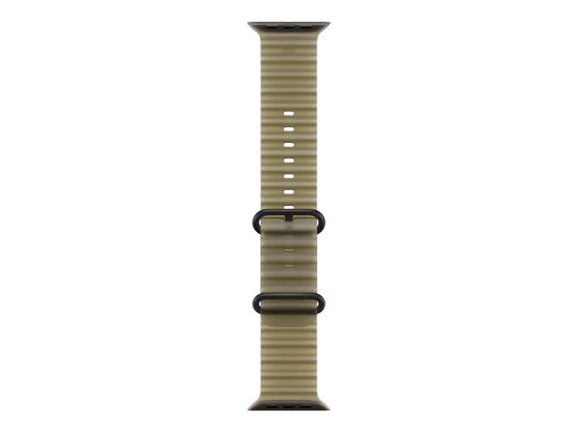 49mm Translucent Kelp Ocean Band - Black Titanium Finish