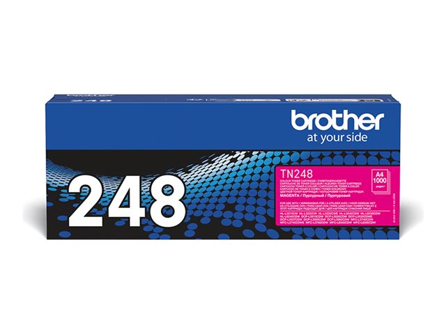 Brother TN248M - Magenta - original - box - toner cartridge - for Brother DCP-L3520, DCP-L3560, HL-L3220, HL-L3240, HL-L8240, MFC-L3760, MFC-L8390