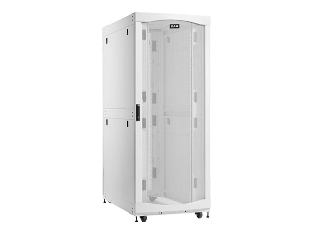 Eaton SmartRack 45U Deep Extra-Wide Heavy-Duty Rack Enclosure Cabinet for AI Servers, White