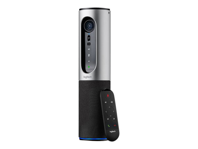 OEM Logitech ConferenceCam Connect - Videoconferencing camera - colour - 1920 x 1080 - 720p, 1080p - audio - wireless - HDMI - Wi-Fi - Bluetooth 4.0 / NFC - USB 2.0 - H.264