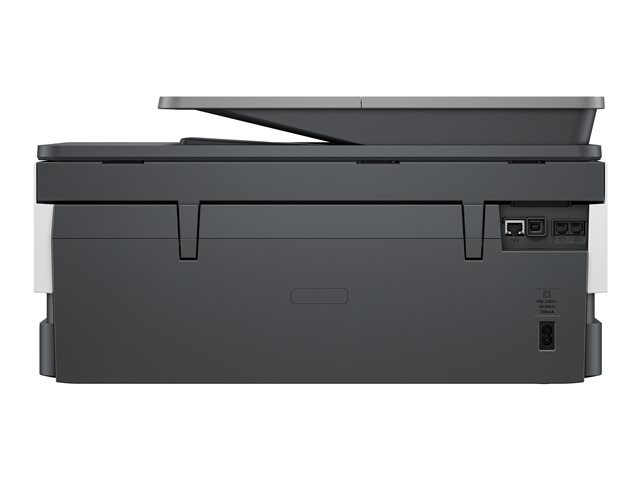 HP Officejet Pro 8134e All-in-One - Multifunction printer - colour - ink-jet - Legal (216 x 356 mm) (original) - A4/Legal (media) - up to 12 ppm (copying) - up to 20 ppm (printing) - 225 sheets - 33.6 Kbps - USB 2.0, USB host, Wi-Fi(ac), Bluetooth -