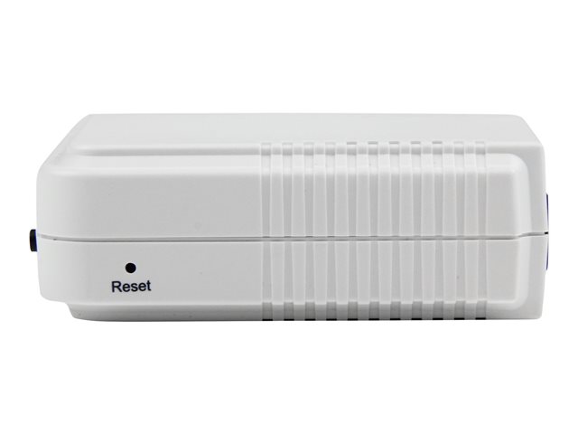 StarTech.com 1-Port Wireless N USB 2.0 Network Print Server - 10/100 Mbps Ethernet USB Printer Server Adapter - Windows 10 - 802.11 b/g/n (PM1115UW) - Print server - USB 2.0 - 10/100 Ethernet x 1 - white