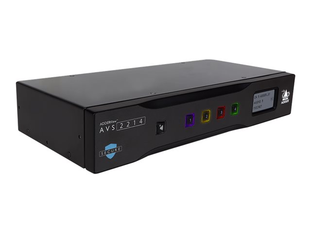 SEC.SW.DVI-D,DUAL-HEAD 4PORT. 1 stk