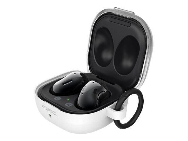 OtterBox - Charging case - white, clear, crystal white - for Samsung Galaxy Buds, Buds Live, Buds Pro, Buds2