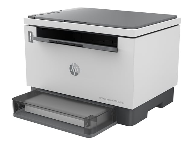 HP LaserJet Tank MFP 2604dw - Multifunction printer - B/W - laser - refillable - 216 x 297 mm (original) - A4/Legal (media) - up to 23 ppm (copying) - up to 22 ppm (printing) - 250 sheets - USB 2.0, LAN, Wi-Fi(n), Bluetooth