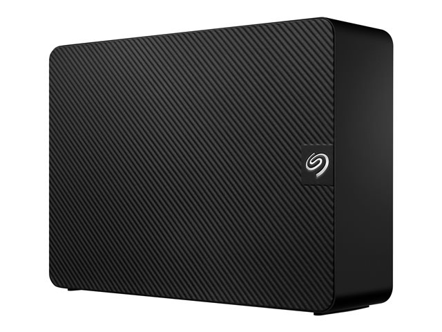 Seagate Expansion STKP10000400 - Hard drive - 10 TB - external (desktop) - USB 3.0 - black - with Seagate Rescue Data Recovery