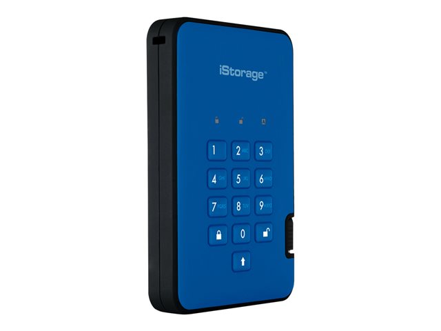 diskAshur2 SSD 256bit 8TB Blue