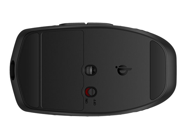 HP 695 - Mouse - Qi-Charging - 7 buttons - wireless - Bluetooth - black