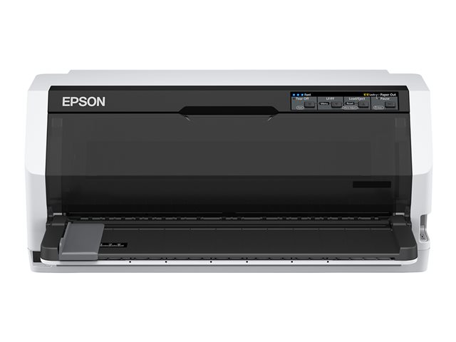 Epson LQ 780N - Printer - B/W - dot-matrix - A3 - 360 x 180 dpi - 24 pin - up to 487 char/sec - parallel, USB 2.0, LAN