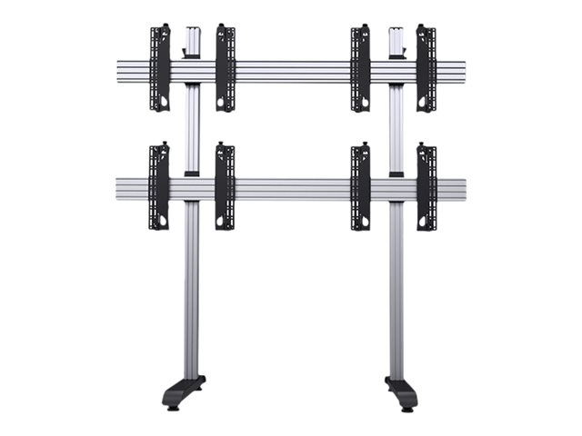 B-TECH System X BT8380-WTB - Mounting component (joining plate kit) - black - column