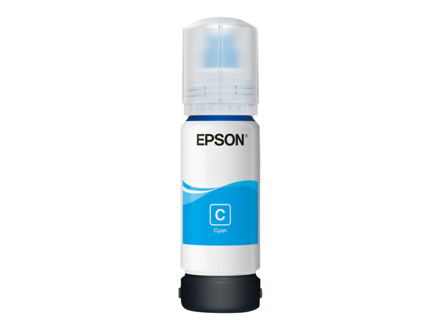 Epson 106 - 70 ml - cyan - original - ink tank - for EcoTank ET-7700, ET-7750, L7160, L7180, Expression Premium ET-7700, ET-7750