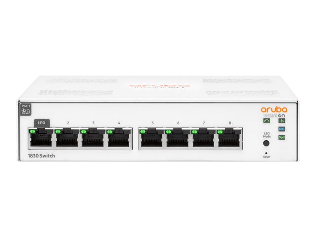 HPE Networking Instant On 1830 8G Switch - Switch - smart - 8 x 10/100/1000 - desktop