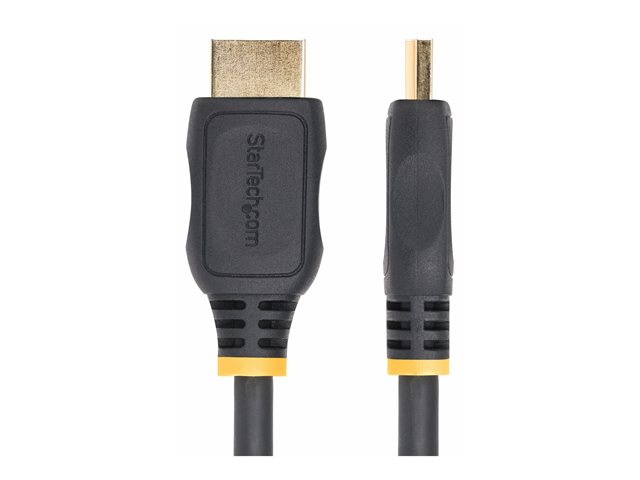 StarTech.com 6.6ft HDMI 2.0 Extension Cable, 4K 60Hz, M/F - High Speed - HDMI extension cable - HDMI male to HDMI female - 2 m - shielded - black - 4K60Hz support, passive