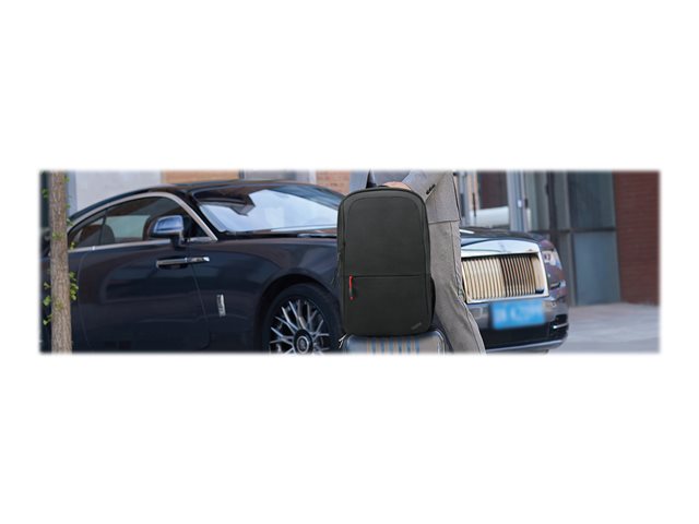 Lenovo ThinkPad Essential (Eco) - Notebook carrying backpack - 16\" - black with red accents