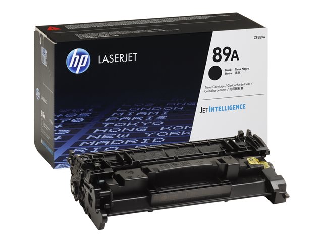 HP 89A - Black - original - LaserJet - toner cartridge (CF289A) - for LaserJet Enterprise M507, MFP M528, LaserJet Enterprise Flow MFP M528