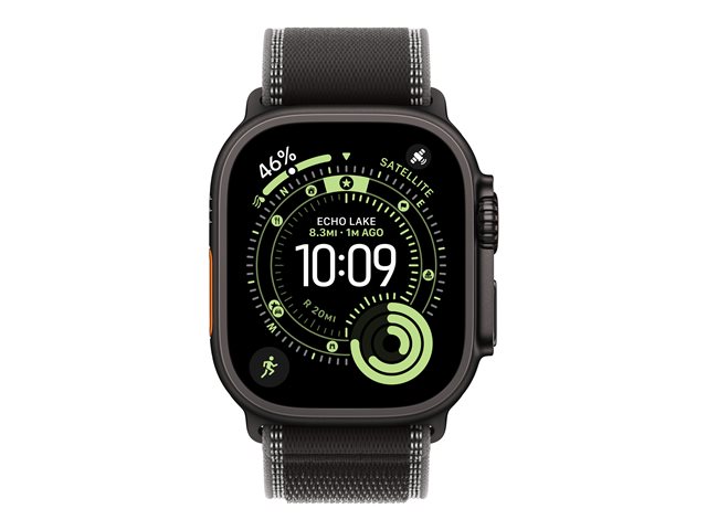 49mm Black/Charcoal TrailLoop-S/M - Black Titanium Finish