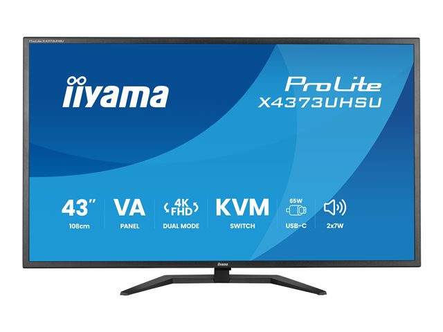 X4373UHSU-B2 43\" UHD USB-C BLACK