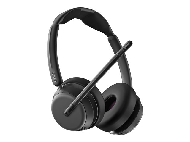 EPOS IMPACT 1061 ANC - Headset - op oor - Bluetooth - met bekabeling, draadloos - actieve geluidsdemping