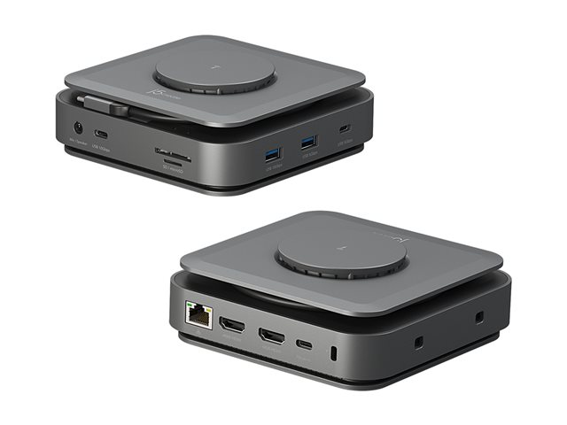 USB-C DOCK DUAL 4K HDMI GAN UK PLUG 140W