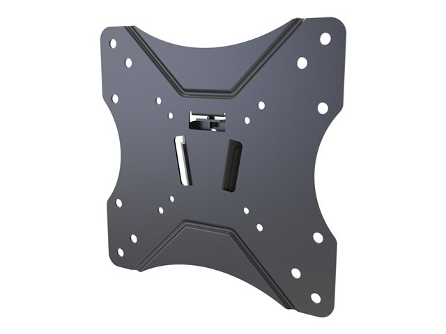 VISION Display Wall Mount - LIFETIME WARRANTY - fits display 30-55\" with VESA sizes 75 x 75, 100 x 100, 200 x 100, 200 x 200 - thumbscrews used to fix display for fast assembly - landscape or portrait - SWL 25 kg / 55 lb - black