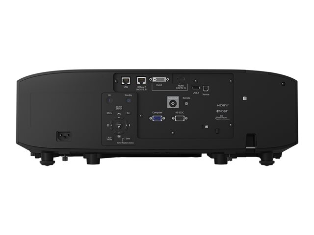 Epson EB-PU1008B - 3LCD projector - 8500 lumens (white) - 8500 lumens (colour) - WUXGA (1920 x 1200) - 16:10 - 1080p - LAN - black