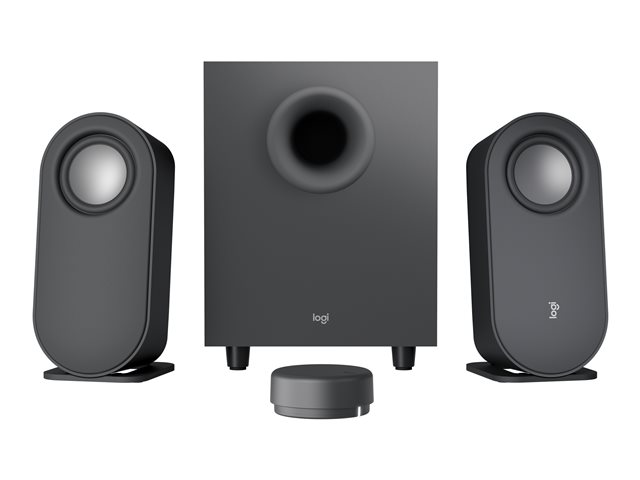 Logitech Z407 - Android Edition - speaker system - for PC - 2.1-channel - wireless - Bluetooth - USB - 40 Watt (Total) - graphite grey