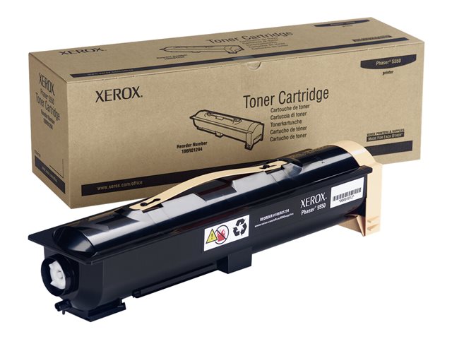 Xerox Phaser 5550 - Black - original - toner cartridge - for Phaser 5550/YDN, 5550B, 5550DN, 5550DT, 5550DX, 5550N, 5550V/DN, 5550V_DNS