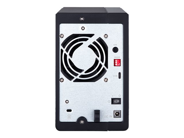 QNAP TR-002 - Hard drive array - 2 bays (SATA-600) - USB 3.1 Gen 2 (external)