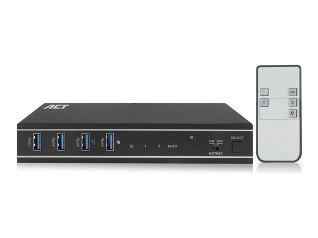 2-Port HDMI 4K@60Hz KVM switch USB 3.2