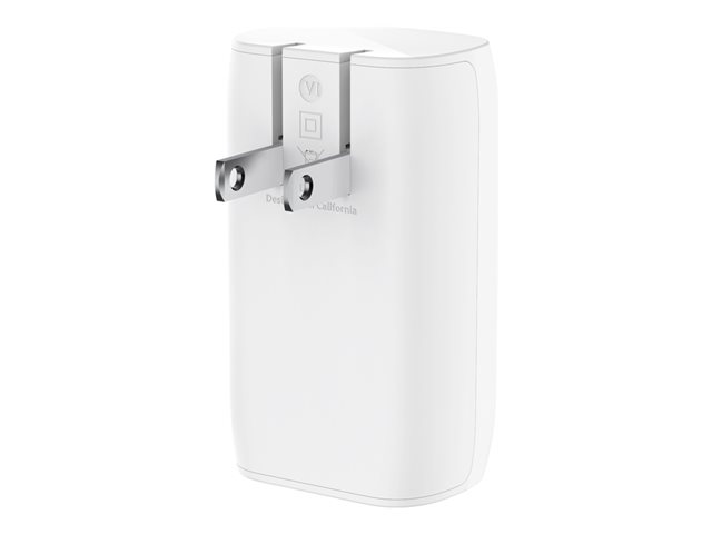 Belkin BoostCharge - Power adapter - PPS technology - 67 Watt - 3.25 A - PD 3.0, Power Delivery 3.1 - 3 output connectors (24 pin USB-C) - white