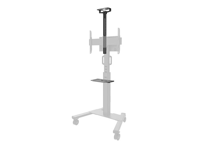 Neomounts AV1-825BL - Mounting component (camera shelf, shelf) - for video bar - steel - black - cart mountable - for P/N: FL50S-825BL1, FL50S-825WH1
